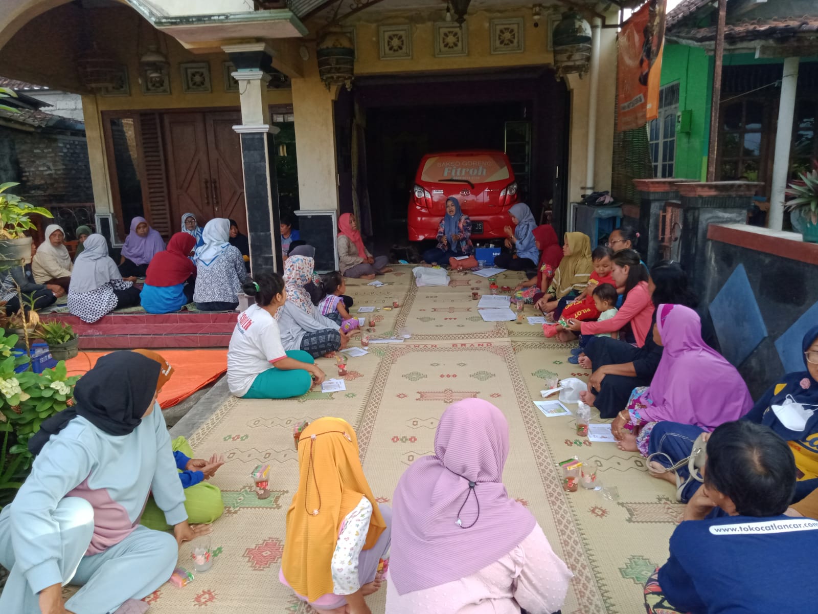 Literasi Kantor Cabang Bantul bersama Dawis Rt 01 Banyudono Jodog Pandak Bantul